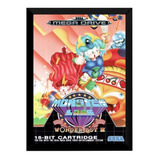 Quadro Mega Drive Monster Land - Wonder Boy Iii