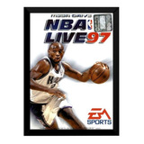 Quadro Mega Drive Nba Live 97