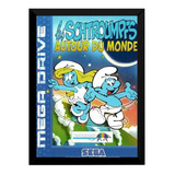 Quadro Mega Drive Smurfs