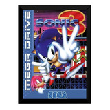 Quadro Mega Drive Sonic