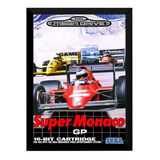 Quadro Mega Drive Super Monaco Gp