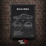 Quadro Mercedes benz 500