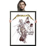 Quadro Metallica And Justice