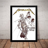 Quadro Metallica And Justice