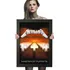 Quadro Metallica Master Of Puppets Moldura 60x42cm