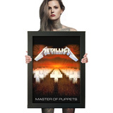 Quadro Metallica Master Of