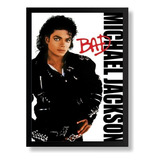 Quadro Michael Jackson Bad 42x30