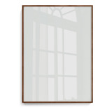 Quadro Moldura 50x70 Caixa Alta Grande Com Vidro Certificado