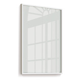 Quadro Moldura 50x70 Caixa Alta Grande Com Vidro Certificado