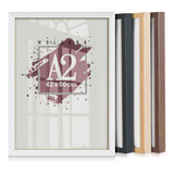 Quadro Moldura A2 42x60 Para Certificado Poster Eco Vidro