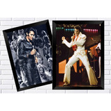 Quadro Moldura Poster Elvis