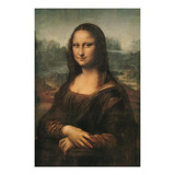 Quadro Mona Lisa De Leonardo Da Vinci Art Tela 120x80cm