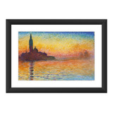 Quadro Monet Crepusculo Em