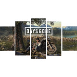 Quadro Mosaico Days Gone Deek Deacon Lee Moto Jogo Game Ps4