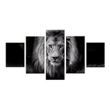 Quadro Mosaico Decorativo Leao