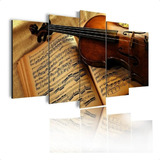Quadro Mosaico Violino Musica Decoração Estúdio
