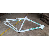 Quadro Mosso Odyssey 26 Alumínio Branco Verde Mtb Tamanho 20