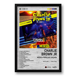 Quadro Música Popular Caiçara Charlie Brown Jr 40x60cm