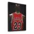 Quadro Nba Michael Jordan Basquete Moldura E Vidro A3