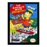 Quadro Nes Game Simpsons, The Bart Vs. The Space Mutants