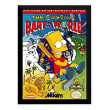 Quadro Nes Game Simpsons