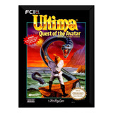 Quadro Nes Game Ultima Quest Of The Avatar