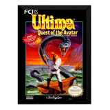 Quadro Nes Game Ultima