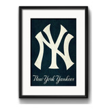Quadro New York Yankees Baseball Esporte