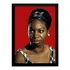 Quadro Nina Simone Jazz Arte Foto Poster Moldurado