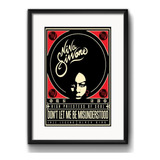 Quadro Nina Simone Jazz Soul Musica