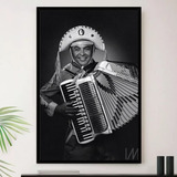 Quadro Nordeste Luiz Gonzaga Musica Decorativo A3 35x45cm