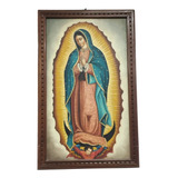Quadro Original Cusquenho Nossa Senhora De Guadalupe