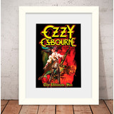 Quadro Ozzy Osbourne Rock