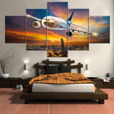 Quadro Painel Decorativo Aeronaves
