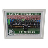 Quadro Palmeiras Campeao Super