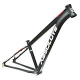 Quadro Para Bicicleta Aro 29 Absolute Nero IV Em Aluminio 6061 Mtb Com Cabeamento Interno E Geometria Aprimorada Preto Vermelho 19