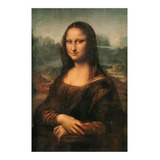 Quadro Para Sala Mona Lisa De Leonardo Da Vinci 90x60