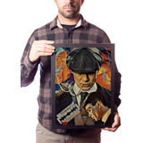 Quadro Peaky Blinders Arte Tommy Shelby Poster Na Moldura
