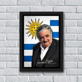 Quadro Pepe Mujica Uruguai Modelo 1
