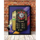 Quadro Personalizado Fifa Ultimate Team 2018 2019 C Moldura