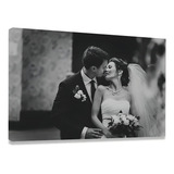Quadro Personalizado Foto Decorativo Canvas Moderno 90x60 Cor Preto