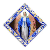 Quadro Personalizado Nossa Senhora Das Graças Azulejo Lindo!