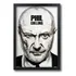 Quadro Phil Collins Genesis Phil Collins Com Moldura A1 A