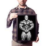 Quadro Phil Heath Foto Fisiculturista Decoração Academia