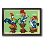 Quadro Pica Pau Woody
