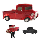 Quadro Pick Up Vintage 3d Espelhado Decorativo Prateleira