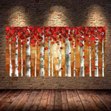 Quadro Pintura Tela Abstrato Moderno Cod 2408