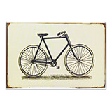 Quadro Placa Bike Bicicleta Decoração Vintage Moderna Mdf