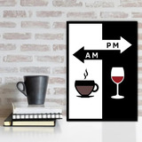 Quadro Placa Decorativa Drink Cerveja Vinho Bar Hd 29 X 20