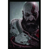 Quadro Placa Decorativa Kratos